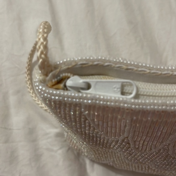 VINTAGE LORD & TAYLOR RETRO ART DECO SEQUINS BEADED BAG - Picture 8 of 10